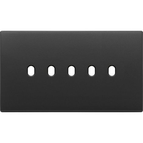 VIMAR - 22679.5.03 Plaque d'immatriculation vintage gris anthracite 5Mx5 BS