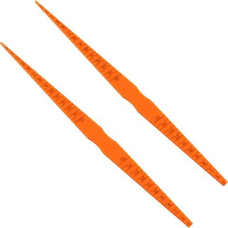 Jauge d'alignement des écarts, outil de mesure pour l'inspection des fissures du corps et des capots de moteur (1/5)