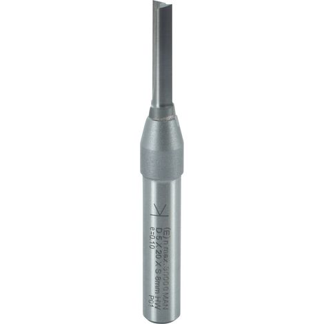 ENT Nutfräser - Fräser zum Einbohren in Hart- und Weichholz 5x20mm, HW