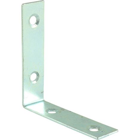 Timco Corner Braces Silver - 38 x 38 x 16 (4 Pack)