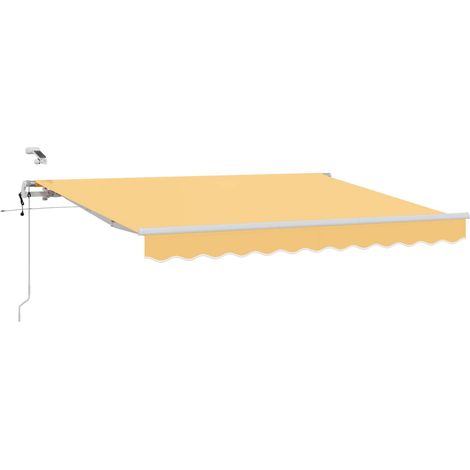 Maison Exclusive - Tenda retrattile Sabbia 450 × 350 cm Poliestere (1/5)