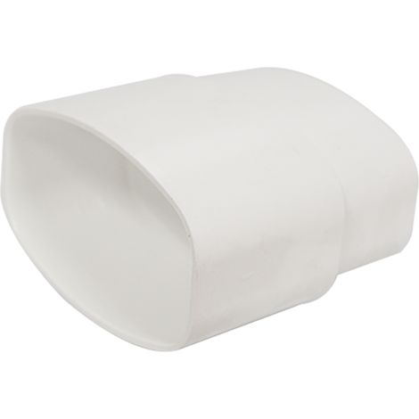 Manchon PVC MF pour tube BEST Øoval 92x57 - blanc - First Plast (1/4)
