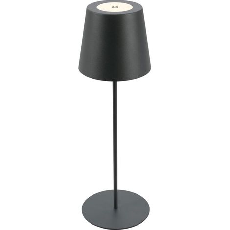 Lampe de table LED sans fil avec Touch, variateur d'intensité par paliers, lampe de lecture, camping, lampe d'extérieur,