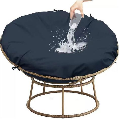 Résistant À L'Eau Papasan Housse De Coussin Amovible À Fermeture À Glissière De Chaise Coussin De Siège Housse,Style 1 (1/4)