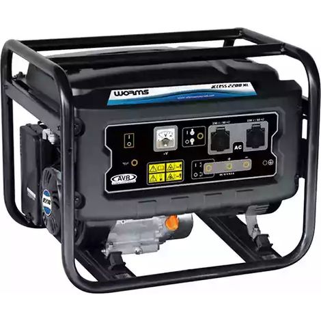 Groupe électrogène essence monophasé 2,2 kW WORMS (1/2)