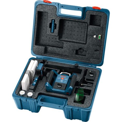 Bosch Rotationslaser GRL 300 HVG inkl. RC1, WM4, Koffer und LR1G