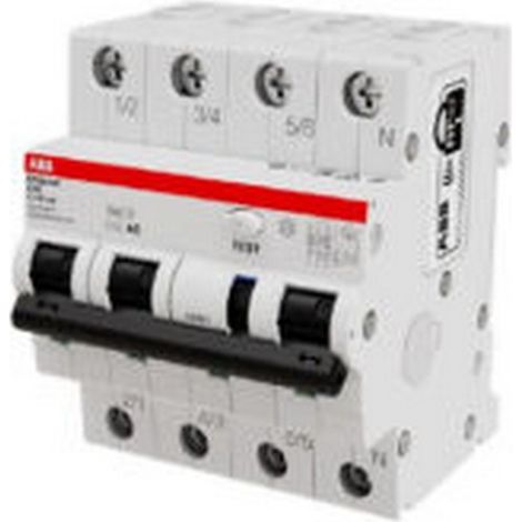 Interruttore Magnetotermico Differenziale 6kA, AC, Curva C, 25A 30mA 3P+N