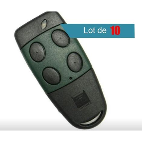 Télécommande CARDIN S449TX4 et S449 QZ4 433 MHZ Pack de 10 (1/2)