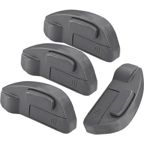 Lot de 4 lampes laser pour aspirateur, détecteur de poils d'animaux (chats, chiens), poussière, LED, pièces détachées universelles pour aspirateur.