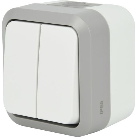 Interrupteur double va et vient Outdoor IP55 (1/4)