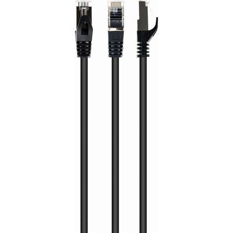 Cavo di Rete Rigido FTP Categoria 6 GEMBIRD PP6A-LSZHCU-BK-10M 10 m Nero
