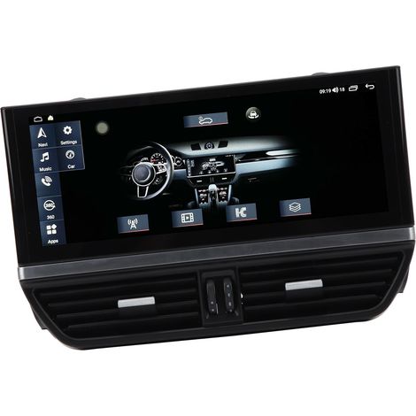 Écran tactile HD 12.3 pouces Autoradio GPS Navigation pour Porsche Cayenne 92A 2010-2015, Carplay sans fil, Android Auto, 4+64G, Interface multimédia voiture (1/5)