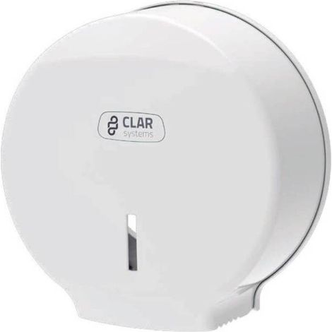 CLAR - Distributeur blanc de papier toilette Mini Jumbo (1/3)