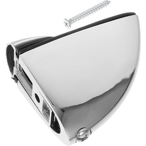 Support de fixation réglable pour étagère en verre, pince buccale alliage zinc salle bain et usage (1/5)