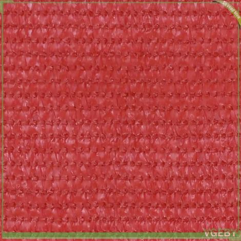 Écran de balcon - FAFEICY - 311014 - Rouge - 120 x 500 cm - PEHD 160 g/m² (1/4)