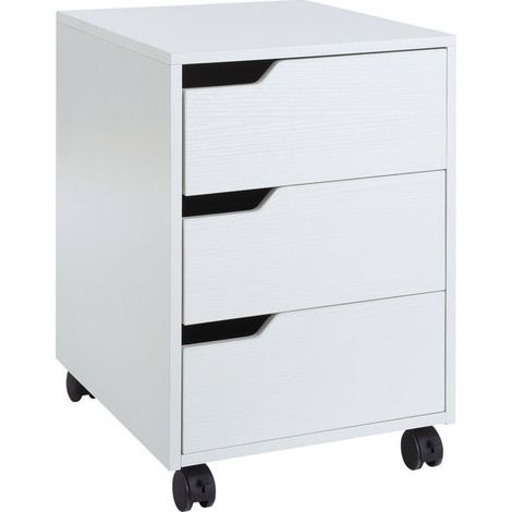 Caisson de bureau LUKE blanc (1/5)