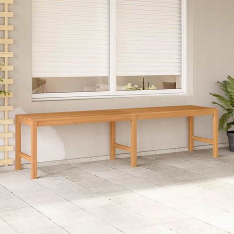 vidaXL Banc de jardin 180 cm bois de teck solide (1/5)