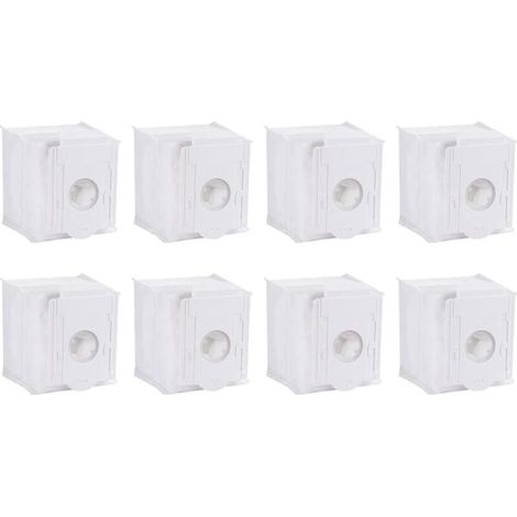 Lot de 8 sacs d'aspirateur de rechange pour Samsung VCA-ADB90 (aspirateurs sans fil Jet 70, 75 et 90), station de nettoyage de base, accessoires pour sacs à poussière et pièces détachées. (1/4)
