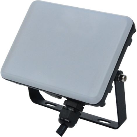 PROIETTORE LED CON STAFFA MAURER 10W 4000°K IP65 900LM - CF. SCATOLA