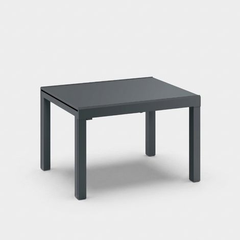 Balmoral, Tavolo allungabile con top in vetro temperato Grigio (83cm X 120/175/230 /290/350cm H. 75cm) Duzzle (1/4)