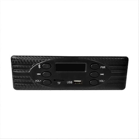 Autoradio 1 DIN FM avec lecteur MP3, port USB et carte TF, Bluetooth et système audio pour voiture (1/5)