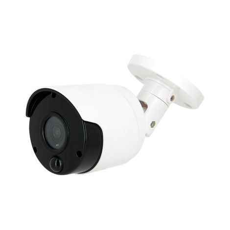 Caméra de surveillance factice type tube – Fixation orientable 3 axes – Résistante aux intempéries – Installation intérieure/extérieure – Fujionkyo