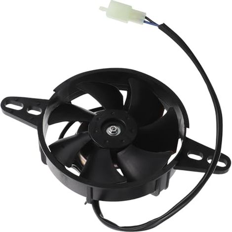 Ventilateur de Refroidissement Vacances en Plastique et Métal Accessoire Professionnel Prévient la Surchauffe pour Radiateur 150-250cc pour Moto et UTV (1/5)