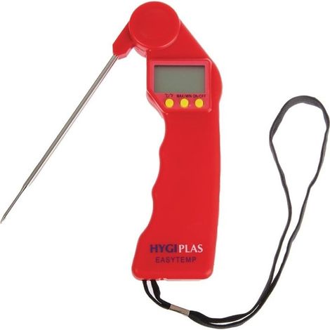 Thermomètre avec sonde pliable Easytemp - Hygiplas (1/5)