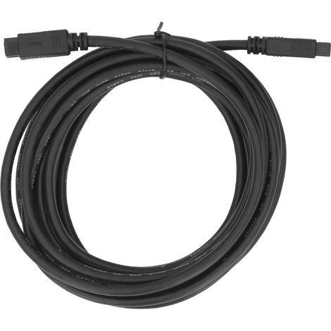 4,5 Meter langes, 9-poliges FireWire-IEEE-1394-Kabel (Stecker-Stecker) für DV-Kameras, Drucker und Scanner