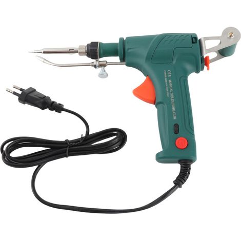 Pistolet à souder portatif 60W, outil de soudage de fil d'étain de fer électrique à chauffage interne, opération facile à une main
