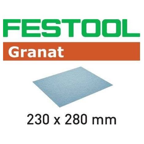 Abrasif GRANAT Manuel 230x280mm GR/10 P240 - FESTOOL - 201264