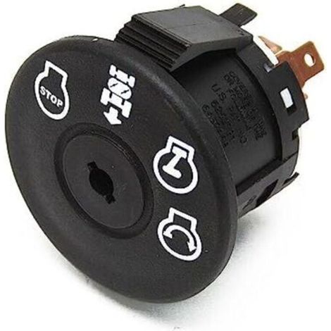 Contacteur de démarrage 7 bornes – Compatible tracteurs tondeuses – Installation facile sans outil – Matériau plastique durable