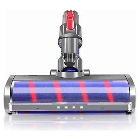 Cabezal de limpieza para aspiradoras Dyson V7, V8, V10 y V11 – Nylon tejido suave para suelos de madera – Lavable en agua fría – Limpieza eficaz debajo de los muebles