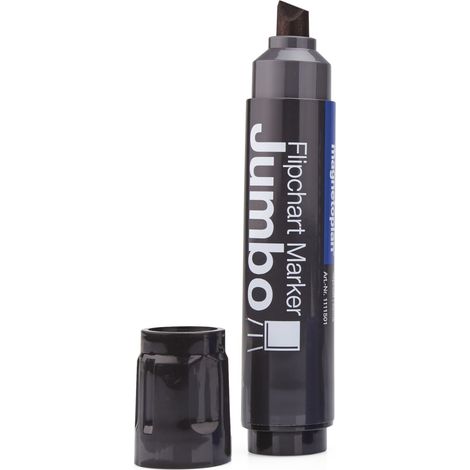 Magnetoplan Flipchart-Marker Jumbo, schwarz, 4 Stück 4 Stk