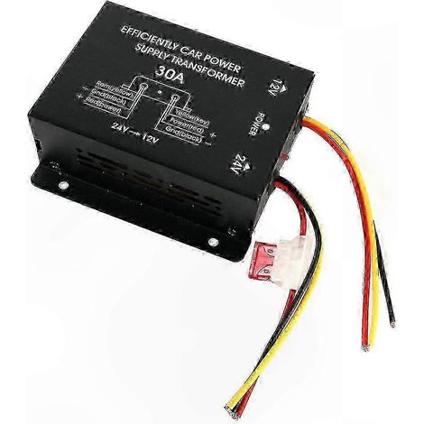 12V auf 30A DC-DC-Spannungswandler für Auto, Elektronik und Fahrzeugmodifikationen (1/5)