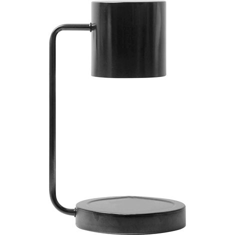 1 Lampe chauffe-bougie électronique, variateur progressif, structure en fer, décoration de chevet (1/5)