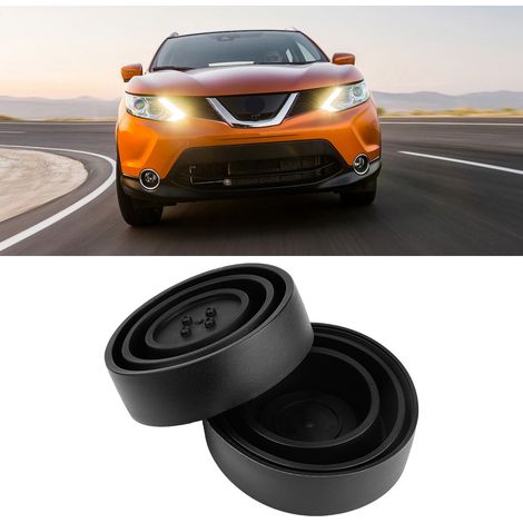 2Pcs Capuchon Caoutchouc Universel Étanche pour Phare LED Auto, Boîtier de Protection Noir 100mm Type C (1/5)