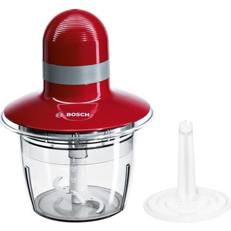 Bosch MMR08R2 Mini-Häcksler Rot Grau 0,8L 400W (1/2)