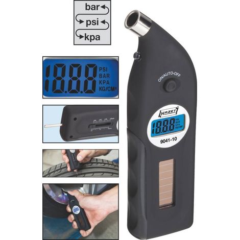 Testeur de pression des pneus numérique Hazet 9041-10 W559741 (1/2)