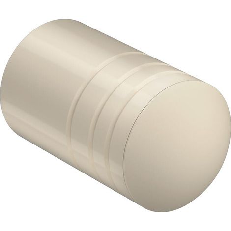Butée en composite avec tampon élastomère pour volet battant - beige