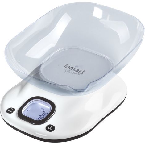 Bilancia da cucina Lamart lt7073 capacità 5 kg precisione 1 g