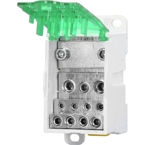 Boîte de jonction à bornes UKK500 C45 690 V 500 A unipolaire verte (1/5)