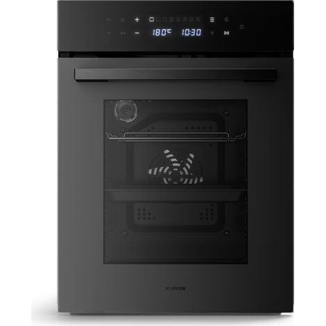 Klarstein Velaire Four Encastrable 45 cm - 49L, 10 Modes, Classe A, Commandes Tactiles, Porte Triple Vitrage, Nettoyage Facile, Four Électrique Encastrable (1/5)