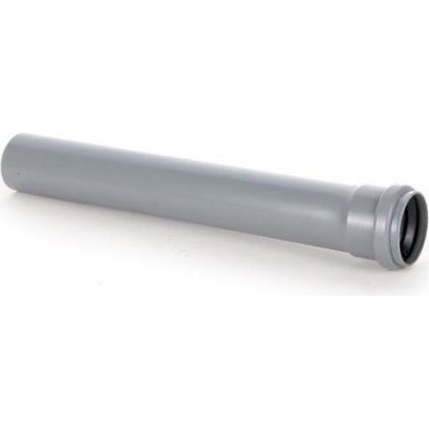 Tuyau Pvc - Diamètre 50 Mm - Longueur 500 Mm - Pour Égout Interne - 1 Pièce