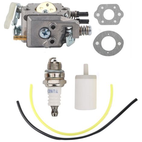 Carburateur pour tronçonneuse Husqvarna 50 51 55, pièce de rechange légère en aluminium (1/5)