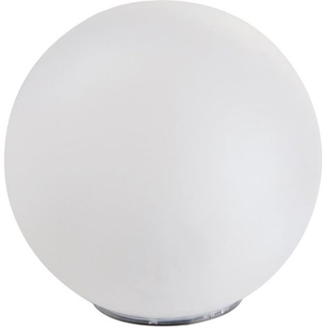 Dehner Sfera a energia Solare, Ø 40 cm, Effetto Vetro, Bianco