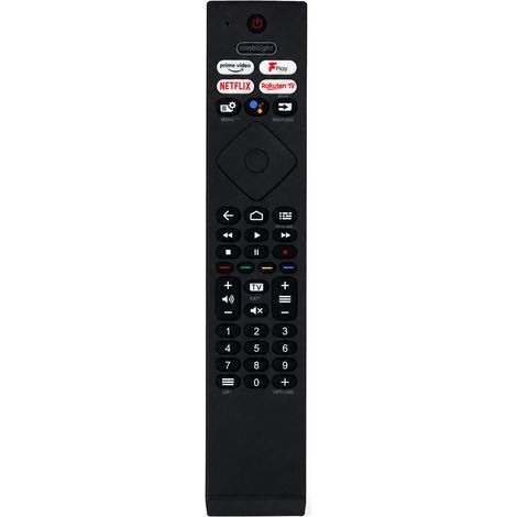 Télécommande Bluetooth à Commande Vocale pour TV Compatible Philips RC4284505/01RP YKF474-B013 (1/5)