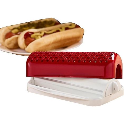 Hot Doglicious Mikrovågsugn Hot Dog Cooker Hot Dog Maker (1/5)