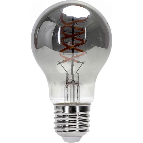Lampadina Led Titanio Fumé a Filamento E27 A60 4W decorativa Bianco caldo 1800K Aigostar (1/5)