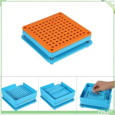 Fafeicy Remplisseur de capsules Machine manuelle professionnelle de plaque de remplissage de poudre de capsule parapharmacie pluie (1/5)